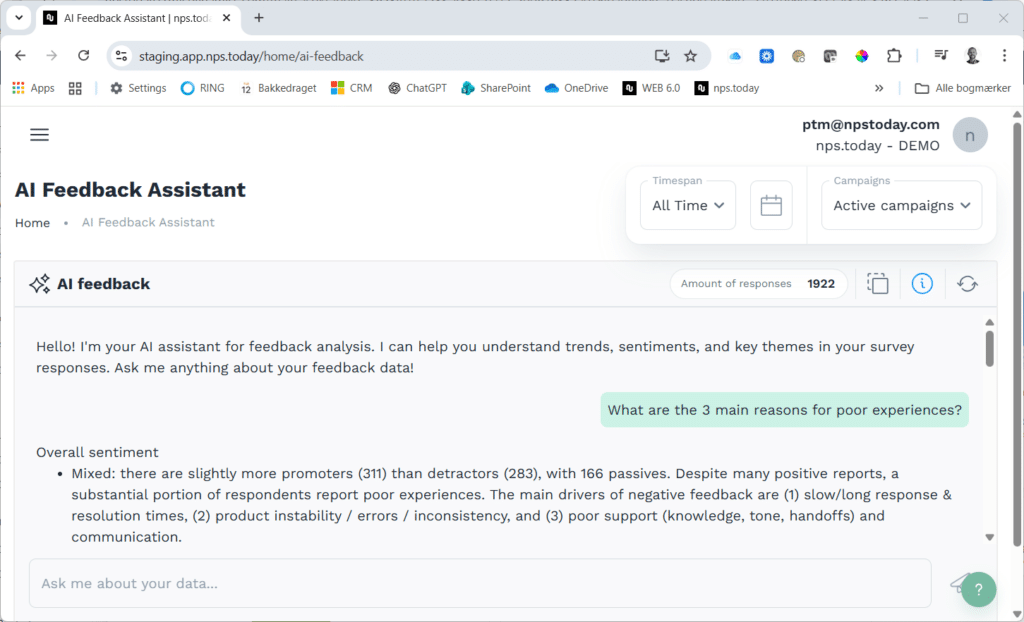 AI Feedback Assistant