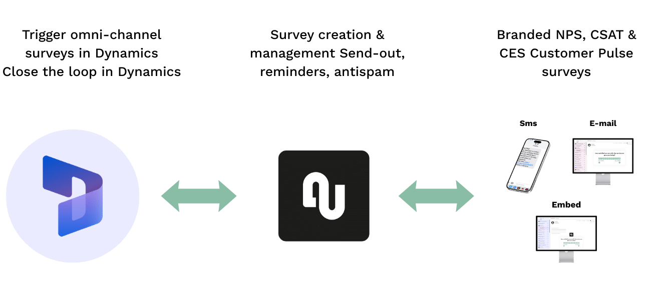 Dynamics integration survey flow